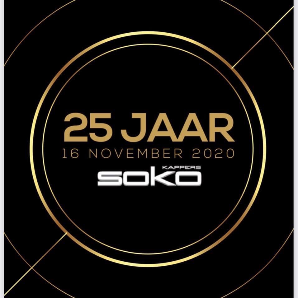 Logo 25 jaar Soko 25 jaar Soko